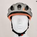 Casco da bici Alpina Carapax 2.0 grigio luna pesca opaco 10
