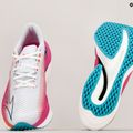 Mizuno Wave Rebellion Pro scarpe da corsa bianche e rosa J1GD231721 14