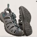 KEEN Whisper sandali da trekking da donna grigio medio/verde pavone 17