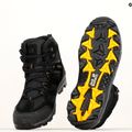 Jack Wolfskin stivali da trekking da uomo Vojo 3 Texapore Mid nero/giallo bordeaux 9