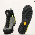 Scarpe da avvicinamento Dolomite Crodarossa HI GTX da uomo verde argento/verde lime 10