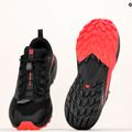 Scarpe da corsa da uomo Salomon Sense Ride 5 nero/rosso fuoco/nero 15