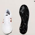Scarpe da calcio per bambini New Balance 442 v2 Academy JNR FG bianco 17