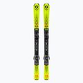Sci da discesa per bambini Völkl RACETIGER Junior + Attacchi 4.5 VMotion Jr. giallo/nero