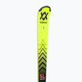 Sci da discesa per bambini Völkl Racetiger JR Pro + Attacchi 7.0 VMotion JR giallo/nero 8