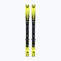 Sci da discesa per bambini Völkl Racetiger Jr Yellow + attacchi 7.0 VMotion Jr 130-160 cm black