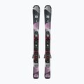 Sci da discesa per bambini Völkl Shine Jr + attacchi 4.5 VMotion Jr Lady 100-120 cm black/pink