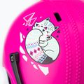 Casco da sci per bambini Marker Bino rosa con decalcomania acqua 8