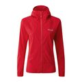 Giacca softshell da donna Rab Borealis rubino
