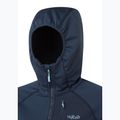 Giacca da trekking donna Rab Superflux Hoody deep ink 3