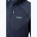 Giacca da trekking donna Rab Superflux Hoody deep ink 4