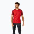 Maglietta Rab Force ascent red/oxblood red da uomo
