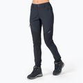 Pantaloni softshell da donna Rab Torque Mountain beluga/nero