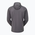 Giacca da trekking da uomo Rab Superflux Hoody grafene/nero 4