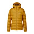 Piumino donna Rab Microlight Alpine dark butternut