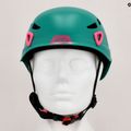 Casco da arrampicata per bambini Climbing Technology Eclipse verde/rosa 8