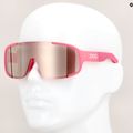 Occhiali da sole POC Aspire actinium pink translucent/clarity trail silver 6