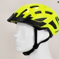 Casco da bicicletta Lazer Comp DLX giallo flash 9