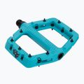 Pedali da bicicletta RACE FACE Chester Large turchese 5