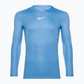 Uomo Nike Dri-FIT Park First Layer LS manica lunga termica blu università/bianco