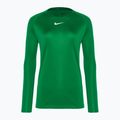 Maglia termica a maniche lunghe Nike Dri-FIT Park First Layer LS verde pino/bianco da donna