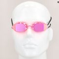 Occhiali da nuoto TYR Tracer-X Racing Mirrored rosa/nero 9