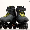 Pattini a rotelle da uomo Rollerblade Macroblade 80 nero/lime 20