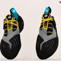 Scarpe da arrampicata da uomo SCARPA Vapor S smoke/yellow 14