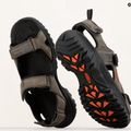 KEEN Targhee III Open Toe sandali da trekking da uomo grigio/nero 15