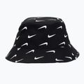 Cappello per bambini Nike Swoosh Print Bucket black 2