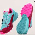 Scarpe da corsa DYNAFIT Ultra 50 da donna rosso barbabietola/blu marino 15
