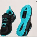 Scarpe da ciclismo MTB da donna Northwave Escape Evo nero/turchese 14