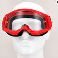 Occhiali da ciclismo 100% Strata 2 rosso/chiaro per uomo 7