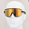 Occhiali da sole UVEX Sportstyle 236 Set verde muschio nero opaco/giallo specchio 13