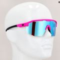 Occhiali da sole GOG Argo opaco rosa neon/nero/bianco-blu 12