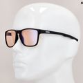 Occhiali da sole UVEX Retina Blue CV nero opaco/giallo 11