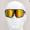 Occhiali da sole UVEX Sportstyle 235 P nero opaco/giallo specchiato 11