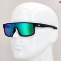 Occhiali da sole UVEX Lgl 51 nero opaco/verde specchio 11