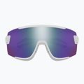 Occhiali da sole Smith Wildcat bianco/cromapop viola a specchio 2