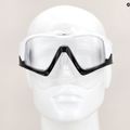 Maschera da snorkeling Aqualung Vita bianco/nero 9