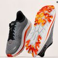 Scarpe da corsa da uomo HOKA Kawana nero/roccia lunare 12