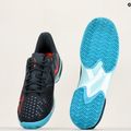 Scarpe da tennis da uomo Mizuno Wave Exceed Tour 5 CC blu collegiale/soleil/turchese manager 11