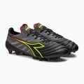 Scarpe da calcio Diadora Brasil Elite Veloce ITA LPX uomo nero e marrone DD-101.178785-D0136-43 4