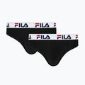 FILA slip uomo FU5015/2 2 pezzi nero 4