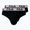 FILA slip uomo FU5015/2 2 pezzi nero