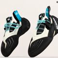 Scarpe da arrampicata da donna SCARPA Vapor S dust gray/aqua 13