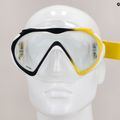 Maschera da snorkeling Aqualung Compass nera/gialla 3