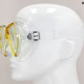 Maschera da snorkeling Mares Zephir giallo/chiaro 3