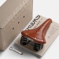 Sella per bicicletta Brooks England Flyer miele 8