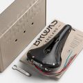 Brooks England B17 Narrow Carved sella nera per bicicletta 8